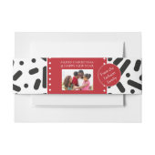 Weihnachtsgeschenke Einladungsbanderole (Vorderseite Beispiel)