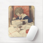 Weihnachtsgeschenke einpacken, Jessie Willcox Smit Mousepad (Mit Mouse)