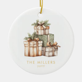 Weihnachtsgeschenke Exchange White Elephant Keramik Ornament