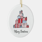 Weihnachtsgeschenke Feiertag Circle Ornament (Rechts)