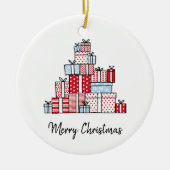 Weihnachtsgeschenke Feiertag Circle Ornament (Vorne)