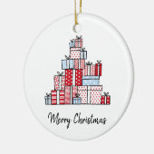 Weihnachtsgeschenke Feiertag Circle Ornament (Links)