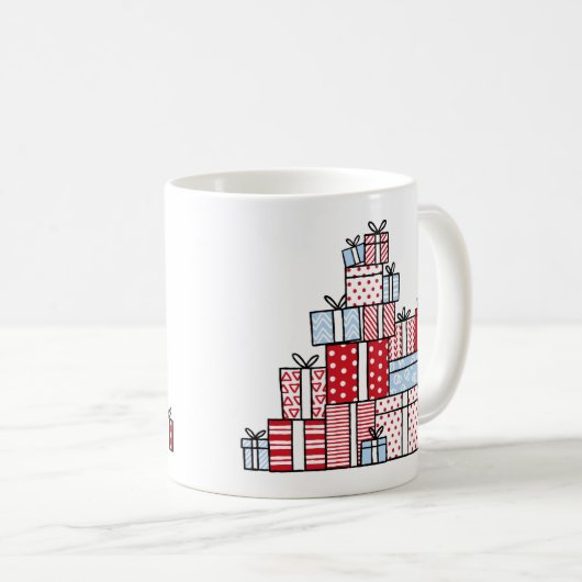 Weihnachtsgeschenke Feiertag Kaffee Tasse (VorderseiteRechts)