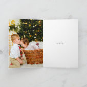 Weihnachtsgeschenke Feiertagskarte (Innenseite)