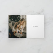 Weihnachtsgeschenke Feiertagskarte (Innenseite)