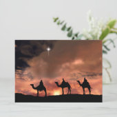 Weihnachtsgeschenke Feiertagskarte (Stehend Vorderseite)