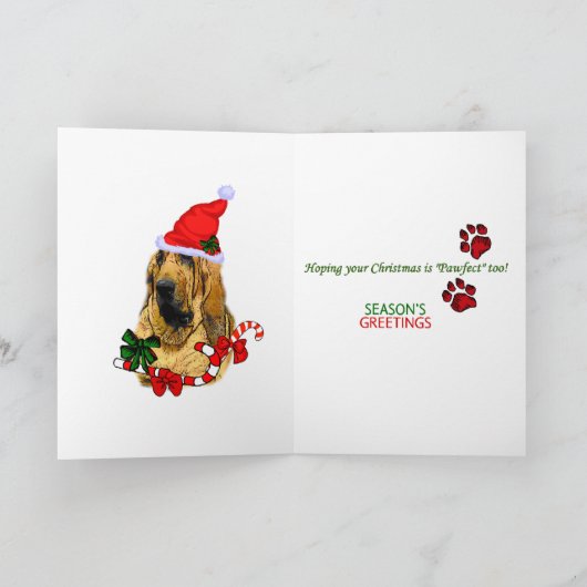 Weihnachtsgeschenke Feiertagskarte (Innenseite)