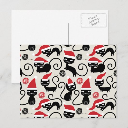 Weihnachtsgeschenke Feiertagspostkarte (Vorne/Hinten)