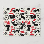 Weihnachtsgeschenke Feiertagspostkarte (Vorderseite)