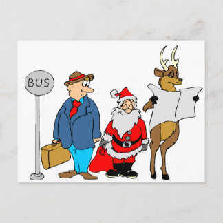 Weihnachtsgeschenke Feiertagspostkarte