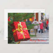 Weihnachtsgeschenke Feiertagspostkarte (Vorne/Hinten)