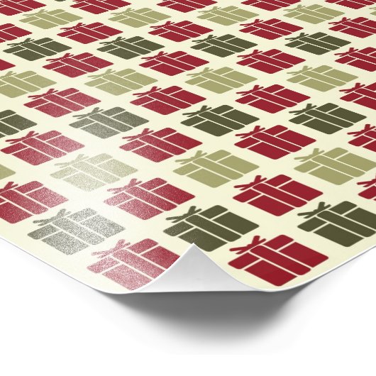 Weihnachtsgeschenke Fotodruck (Ecke)