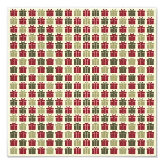 Weihnachtsgeschenke Fotodruck (Vorne)