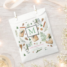 Weihnachtsgeschenke Frohe Weihnachtsmonogramm