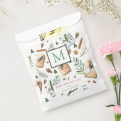 Weihnachtsgeschenke Frohe Weihnachtsmonogramm Geschenktütchen (Versiegelt)