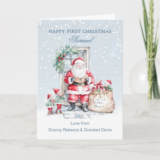 Weihnachtsgeschenke für Baby 1. Weihnachten (Vorderseite)