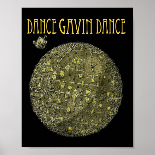 Weihnachtsgeschenke für Dance Gavin Dance Fans Tan Poster (Vorne)