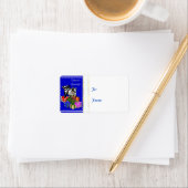 Weihnachtsgeschenke für die Weihnachtszeit Adressaufkleber (Insitu)