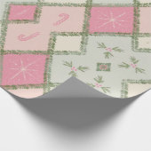 Weihnachtsgeschenke für Feiertage Geschenkpapier (Ecke)