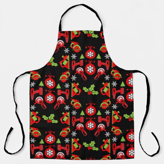 Weihnachtsgeschenke für Heimwerker Schürze (Vorderseite)