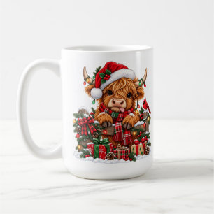 Weihnachtsgeschenke für Highland-Rinder - gemütlic Kaffeetasse
