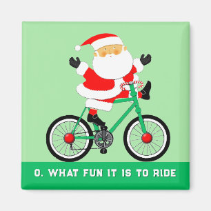 Weihnachtsgeschenke für Radfahrer Magnet