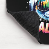 Weihnachtsgeschenke für Skifahrer und Snowboarder Mousepad (Ecke)
