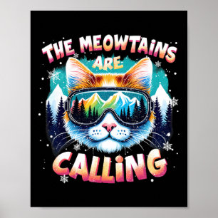 Weihnachtsgeschenke für Skifahrer und Snowboarder  Poster
