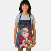 Weihnachtsgeschenke für Weihnachtsjunge Schürze (Insitu)