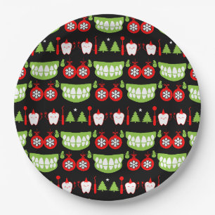 Weihnachtsgeschenke für Zahnärzte Pappteller