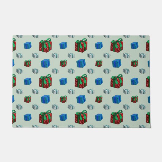 Weihnachtsgeschenke Fußmatte (Vorderseite)