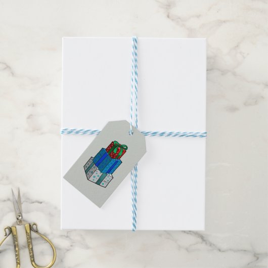 Weihnachtsgeschenke Geschenkanhänger (Mit Garn)