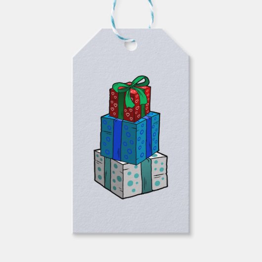 Weihnachtsgeschenke Geschenkanhänger (Vorderseite)