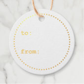 Weihnachtsgeschenke Geschenkanhänger (Vorderseite)