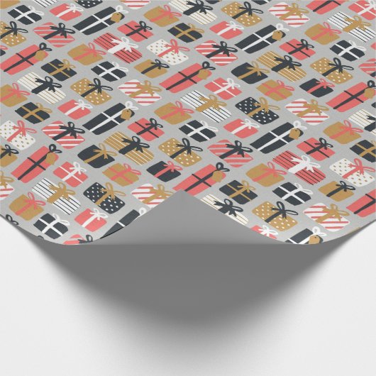 Weihnachtsgeschenke Geschenkpapier (Ecke)