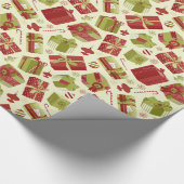 Weihnachtsgeschenke Geschenkpapier (Ecke)