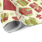 Weihnachtsgeschenke Geschenkpapier (Rolleneckpunkt)