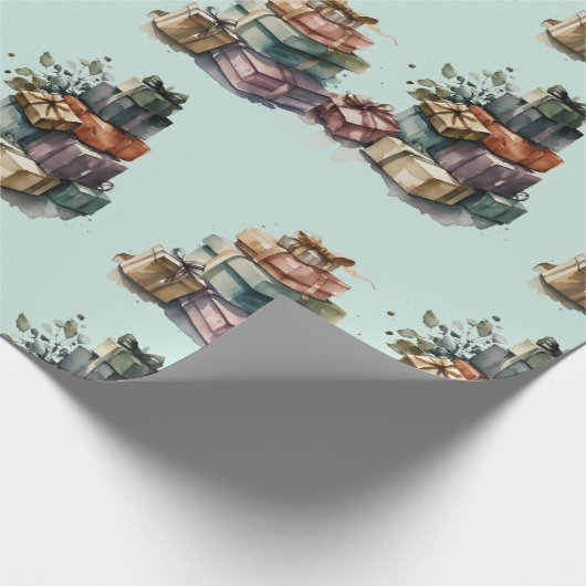 Weihnachtsgeschenke Geschenkpapier (Ecke)
