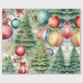 Weihnachtsgeschenke Geschenkpapier (Flach)