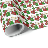 Weihnachtsgeschenke Geschenkpapier (Rolleneckpunkt)