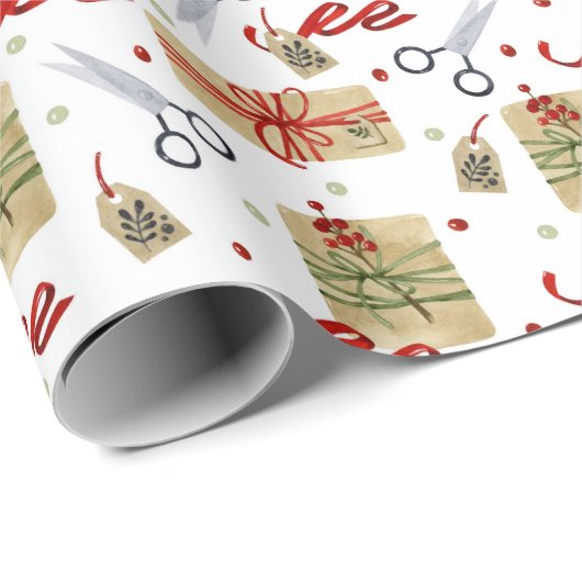 Weihnachtsgeschenke Geschenkpapier (Rolleneckpunkt)