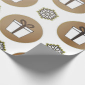 Weihnachtsgeschenke Geschenkpapier (Ecke)