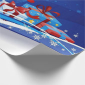 Weihnachtsgeschenke Geschenkpapier (Ecke)