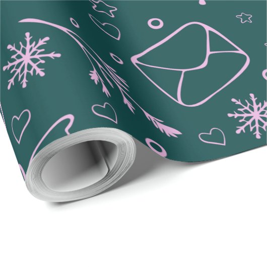 Weihnachtsgeschenke Geschenkpapier (Rolleneckpunkt)