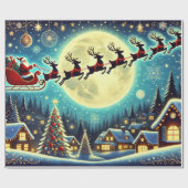 Weihnachtsgeschenke Geschenkpapier (Flach)