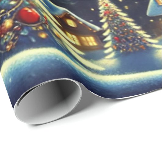 Weihnachtsgeschenke Geschenkpapier (Rolleneckpunkt)