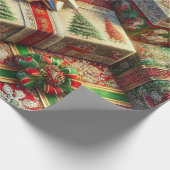 Weihnachtsgeschenke Geschenkpapier (Ecke)