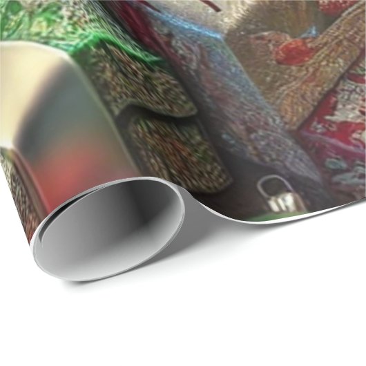 Weihnachtsgeschenke Geschenkpapier (Rolleneckpunkt)