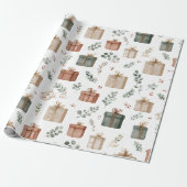 Weihnachtsgeschenke Geschenkpapier (Ungerollt)