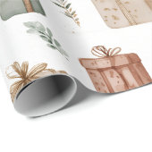 Weihnachtsgeschenke Geschenkpapier (Rolleneckpunkt)